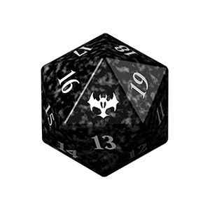 Innistrad: Crimson Vow: D20 Die (Black)